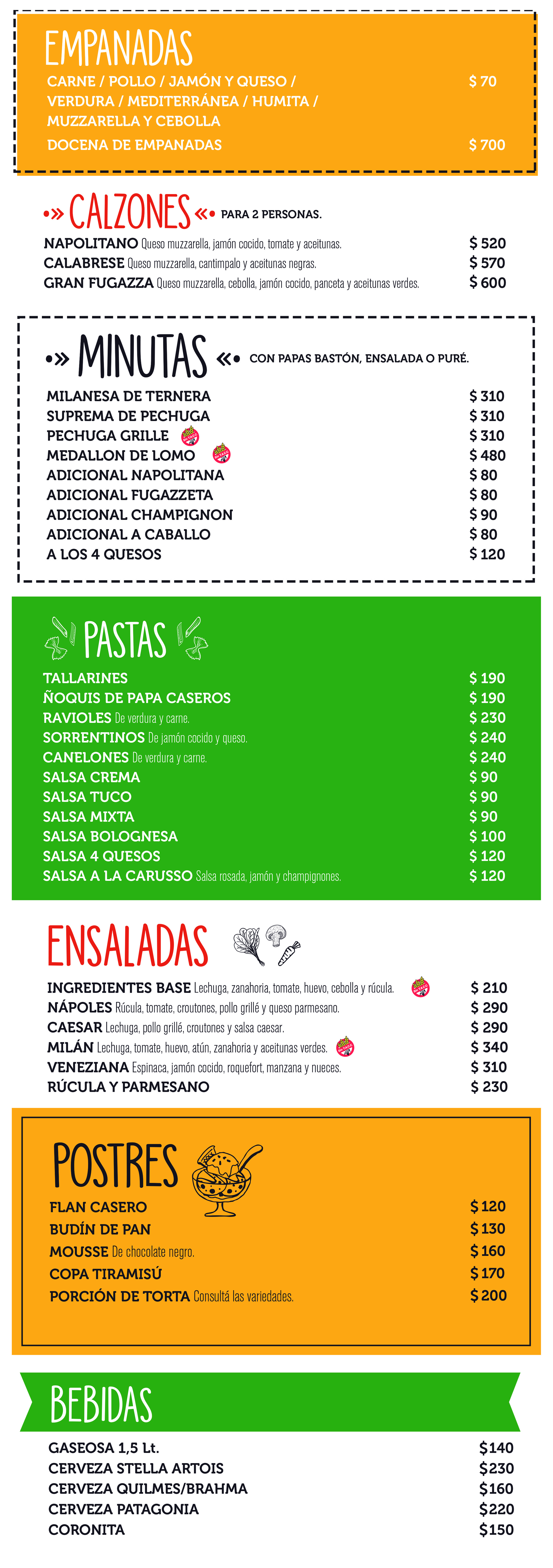 Menú 3