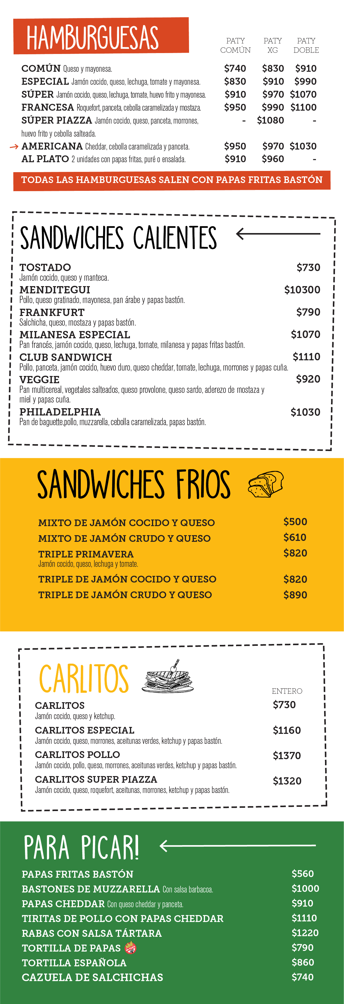 HAMBURGUESAS