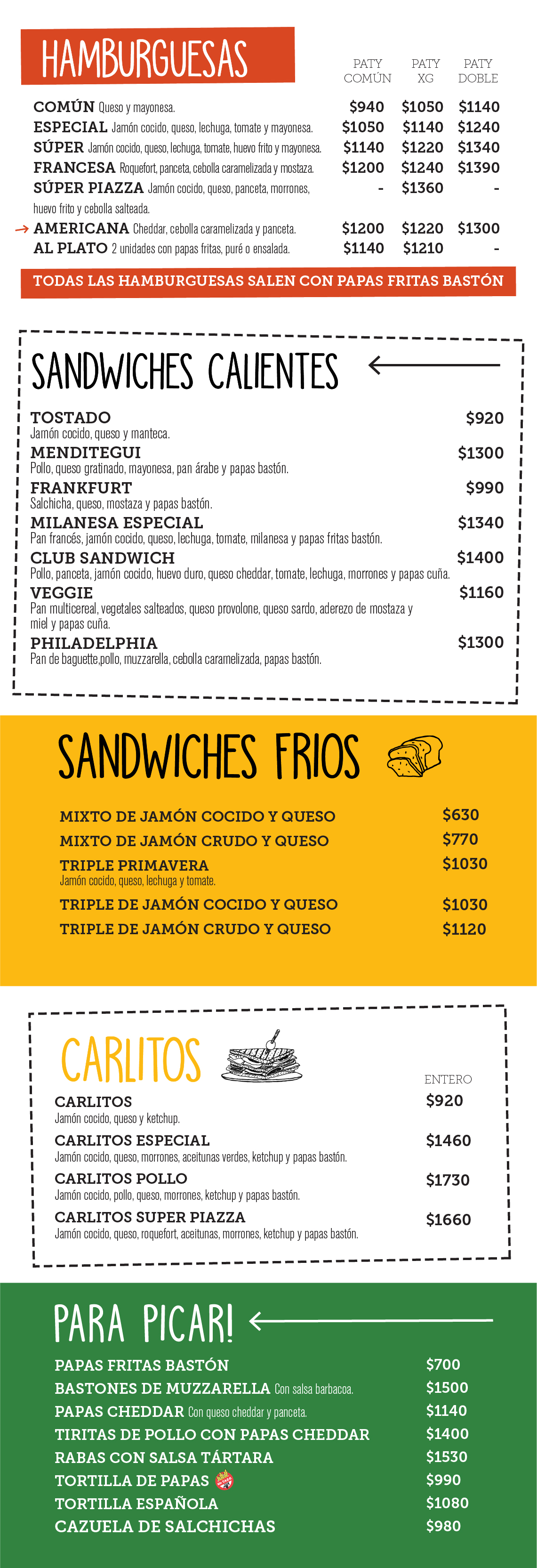 HAMBURGUESAS