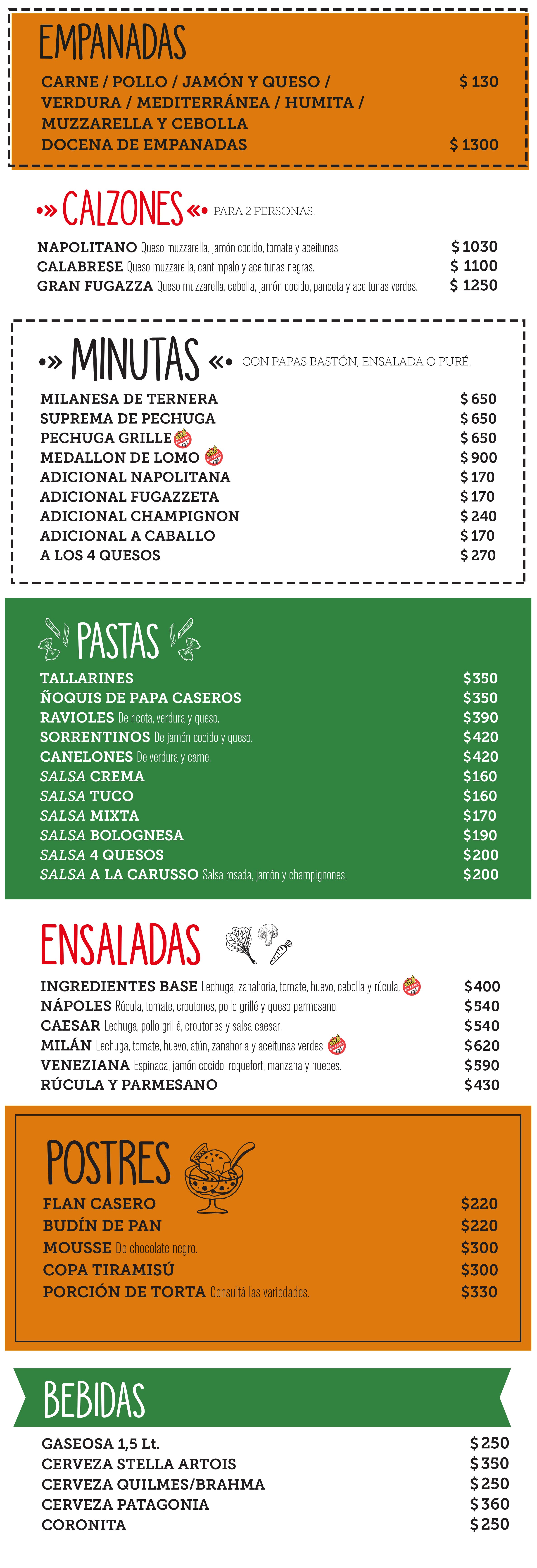 Menú 3