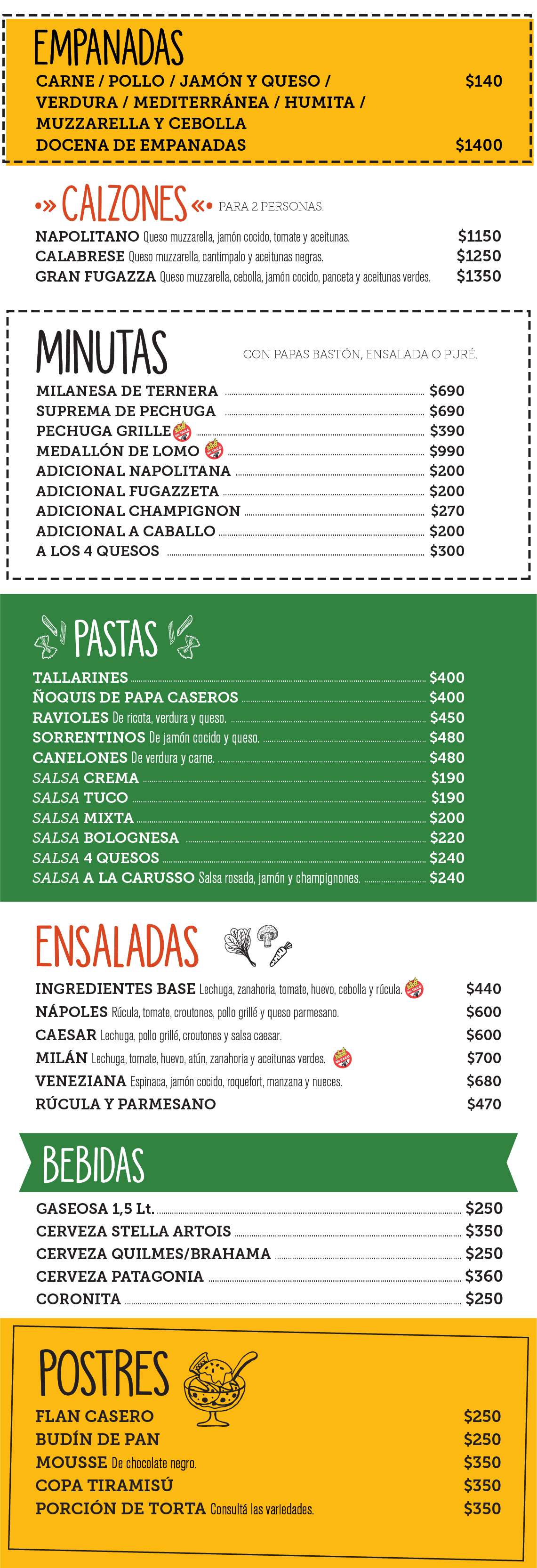 Menú 3