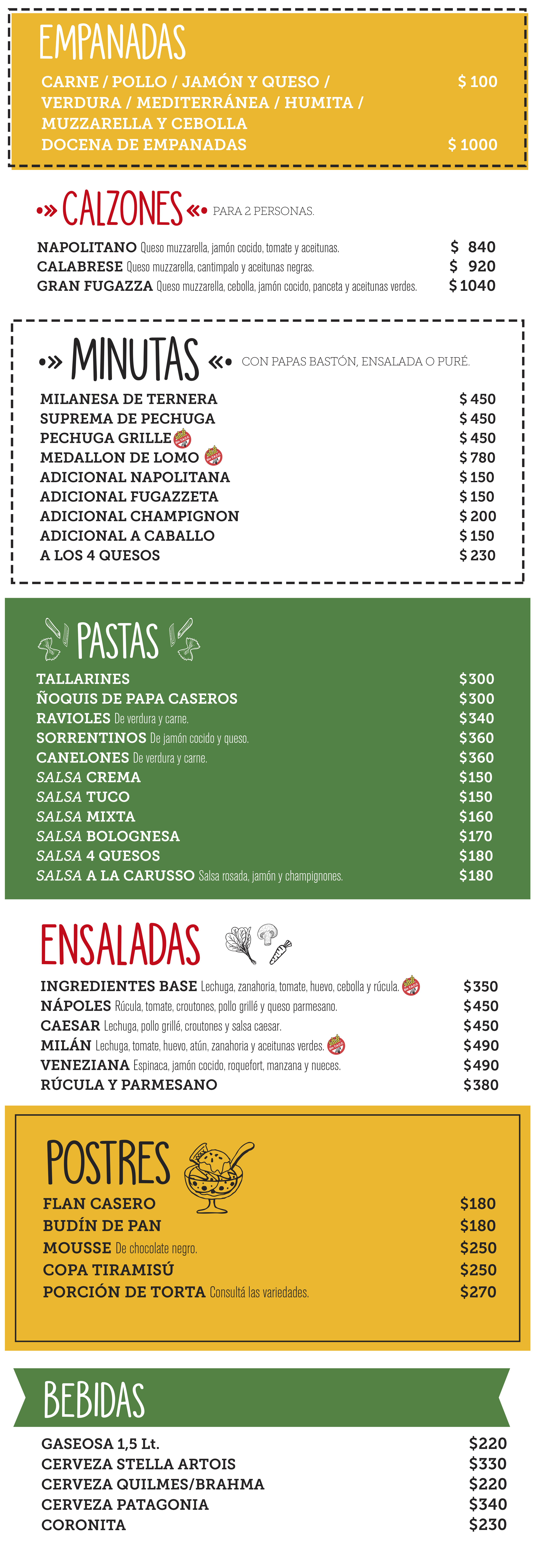 Menú 3