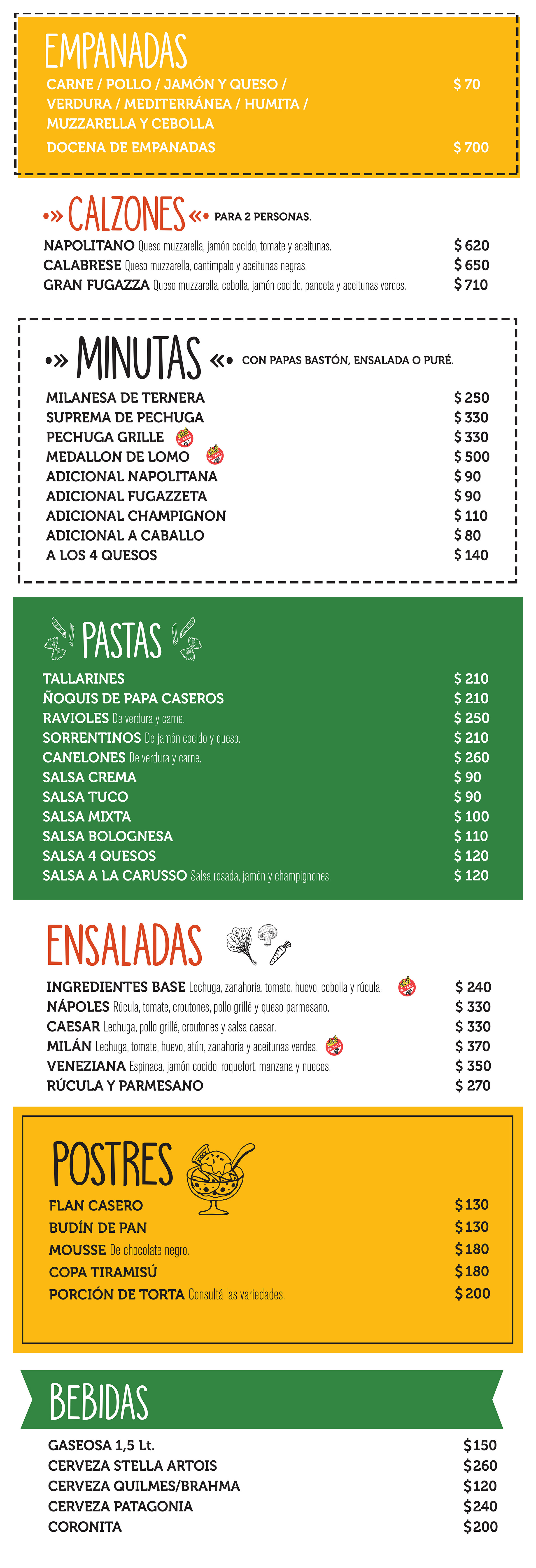 Menú 3