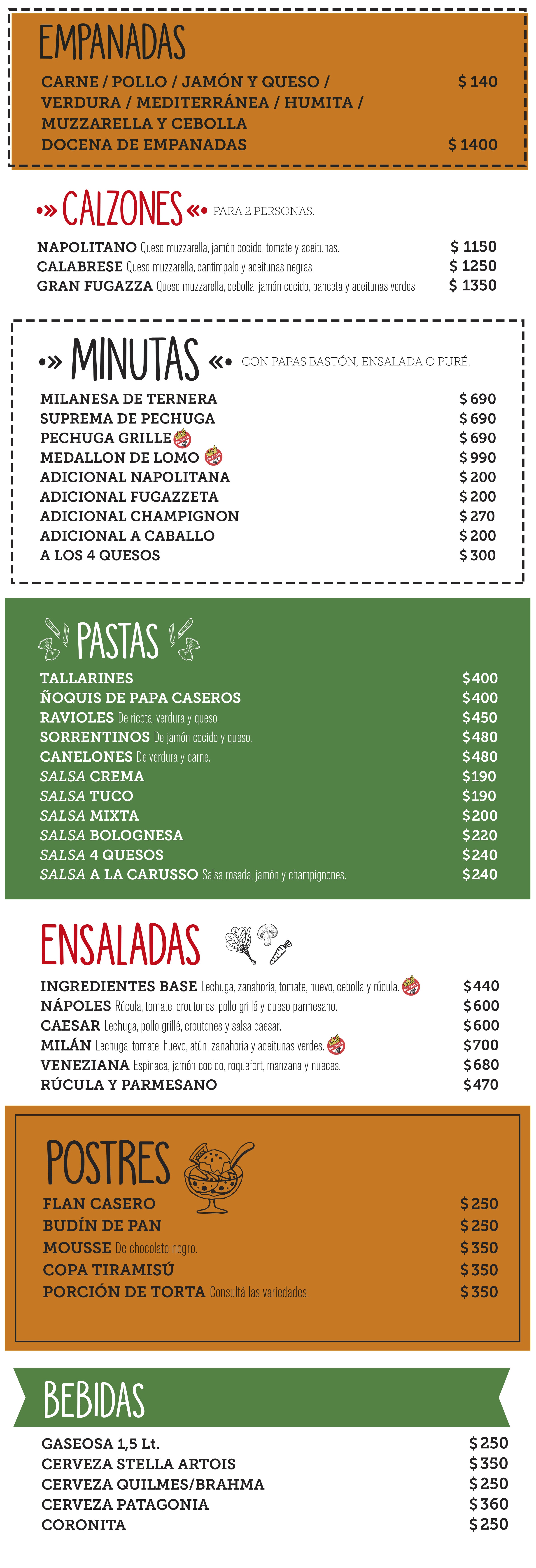 Menú 3