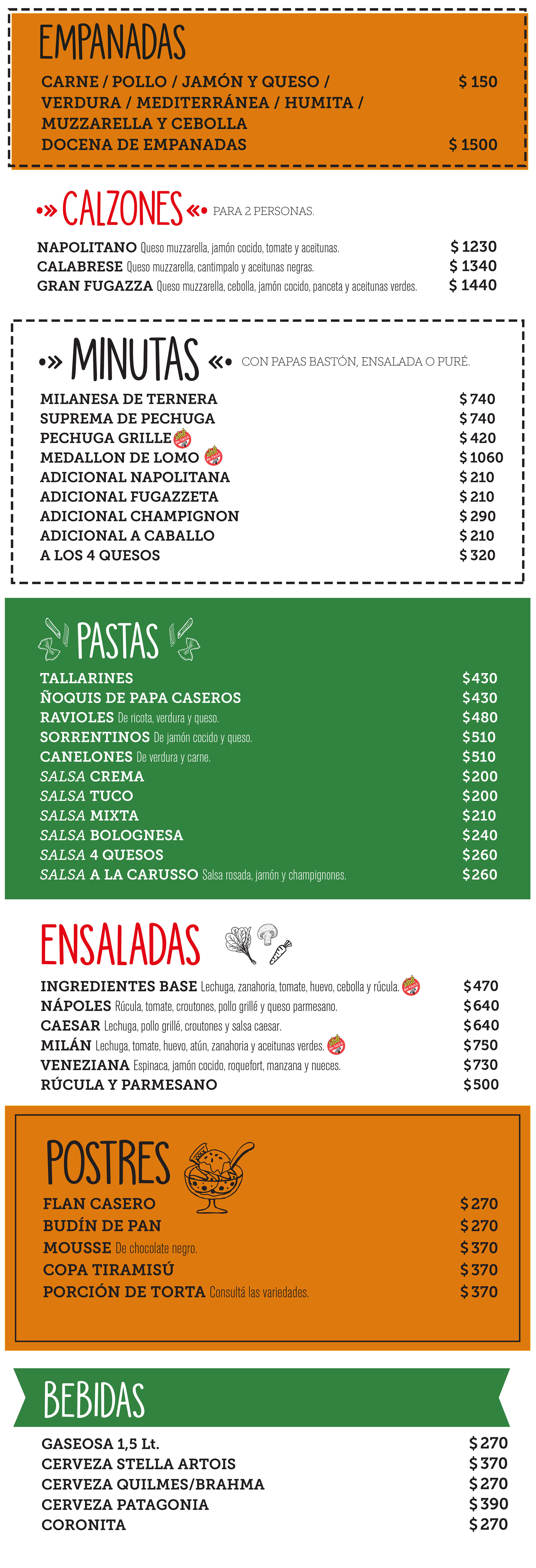 Menú 3